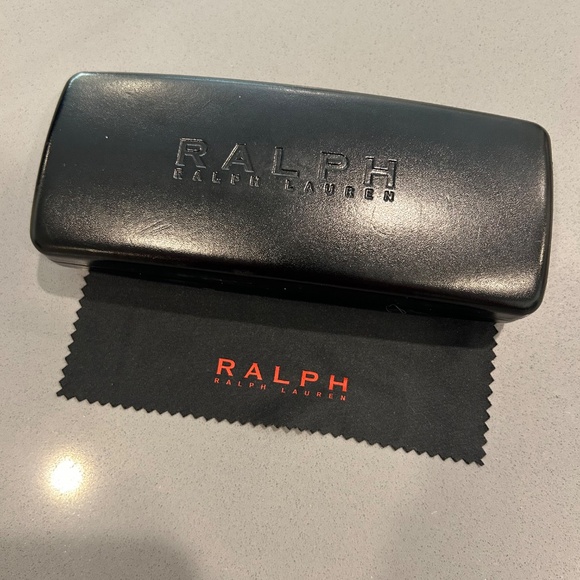 Ralph Lauren Tortoiseshell Eyeglasses + Case - Picture 2 of 6